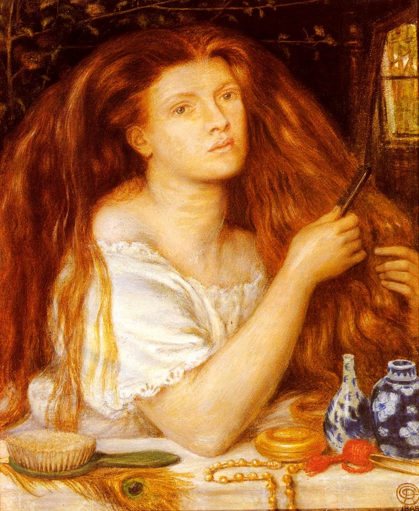 Donna che si pettina (1865)
